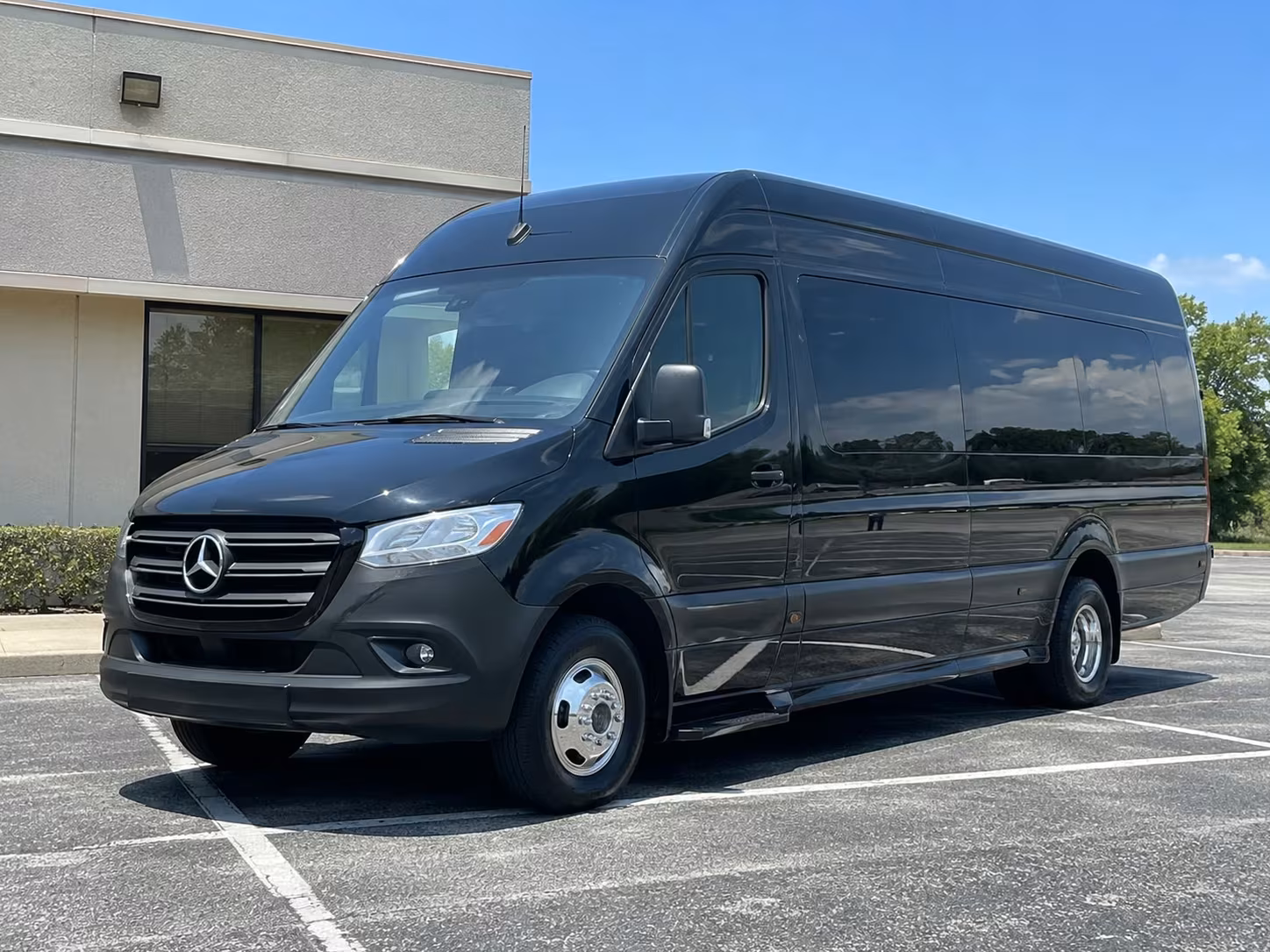 sprinter van with driver
