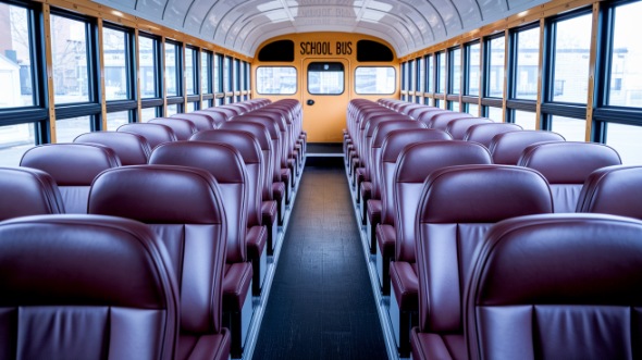 louisville school bus rental inside